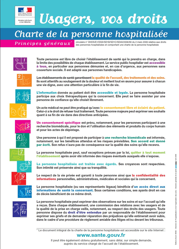 charte qualité  Maternité