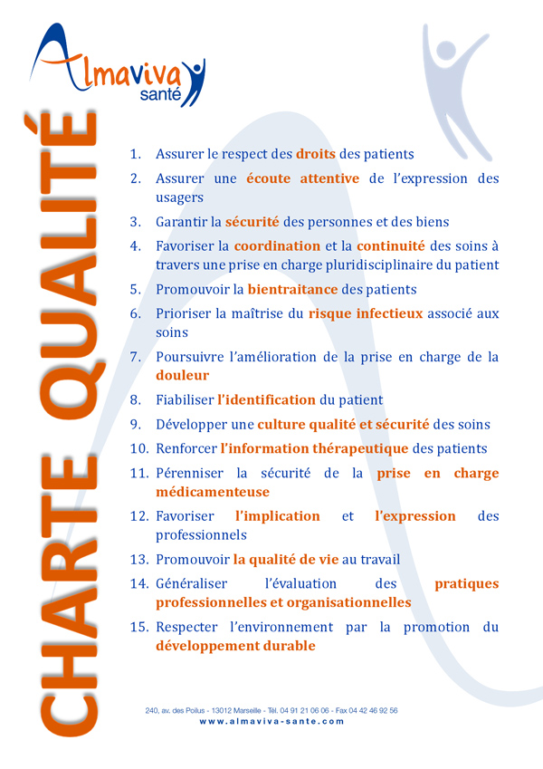 ngagement qualité de la Clinique de Vitrolles et de sa Maternité